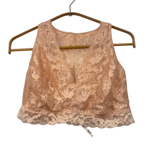 Soma Other - Soma Embraceable Lace Bralette - Peach Blossom - Size XL
